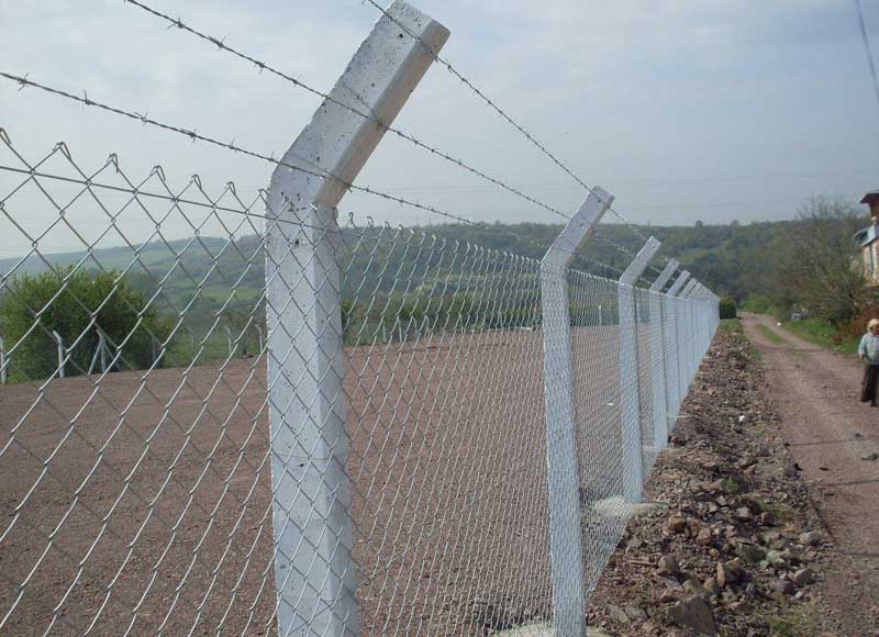 metal garden fence
